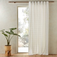 Занавеска Из 100 биохлопка Loupia 140 x 180 см белый AM.PM  фото, kupilegko.ru